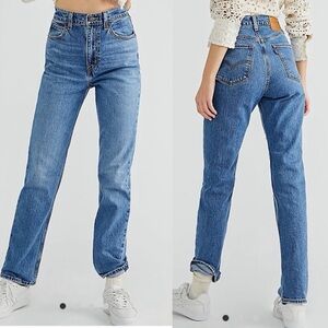 Levi’s 70’s High Slim Straight Denim Jeans Size 20W Women’s